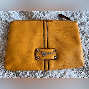 Mustard Yellow Women's Zip Clutch - NWOT